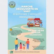 Marché du Terroir et Marche découverte de Vany