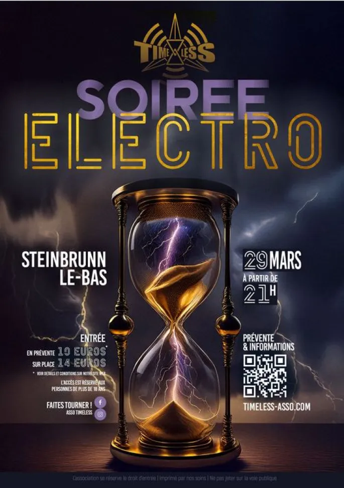 Soirée Electro (Association Timeless)