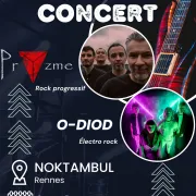 Concert Pryzme + O-diod au Noktambul