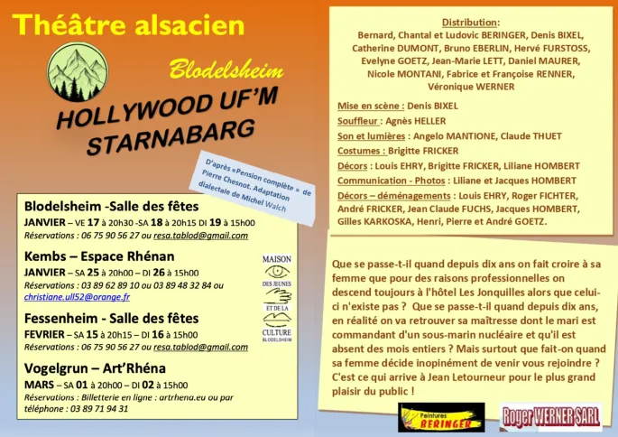 Hollywood uf'm Starnabarg