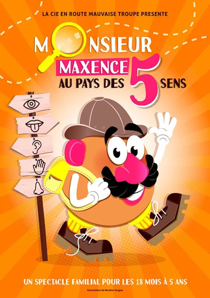 Monsieur Maxence au pays des 5 sens