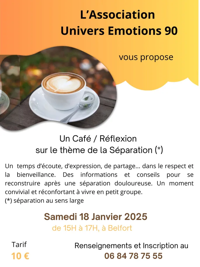 Café/Réflexion sur le thème de la Séparation