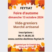 Vide-greniers de la foire d\'automne