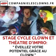 Stage cycle clown et théâtre d'impro 