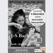 Marie Cantagrill Récital Bach !!!