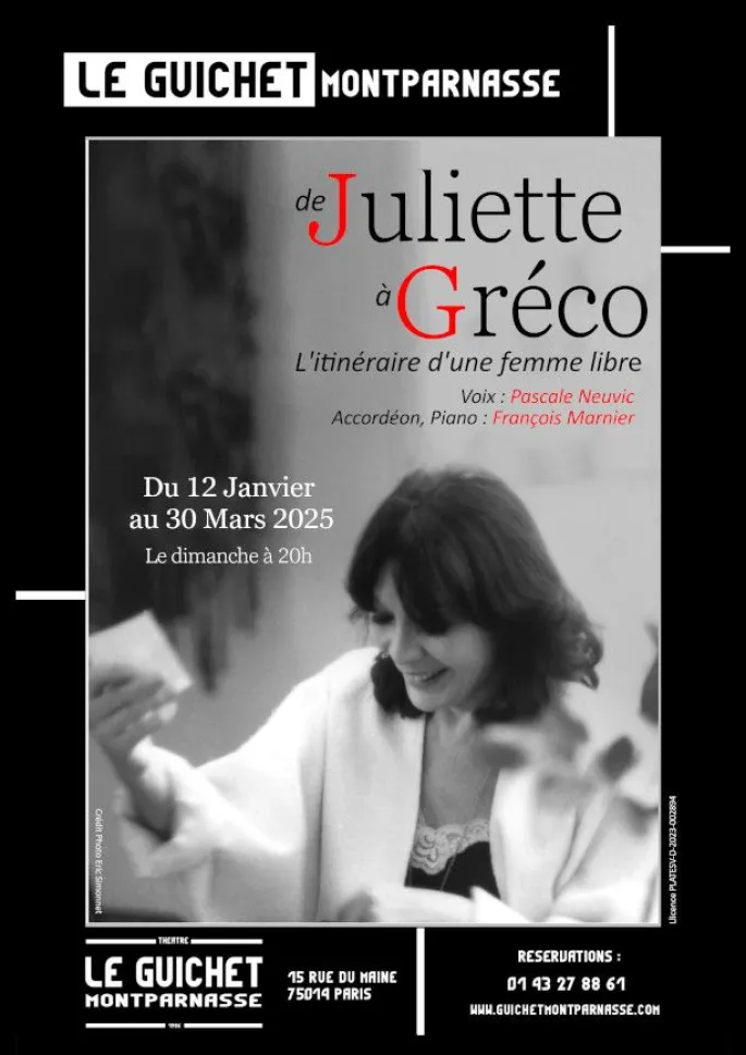 De Juliette à Gréco