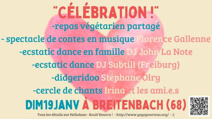 Célébration - Journée Spectacle + Danse + Chant - 