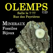 9e SALON Minéraux Fossiles Bijoux de OLEMPS (Aveyron)