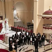 The choirs of calvert hall college, Maryland, Etats-Unis