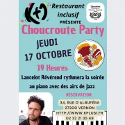 Choucroute Party et Piano bar avec Lancelot Révérend