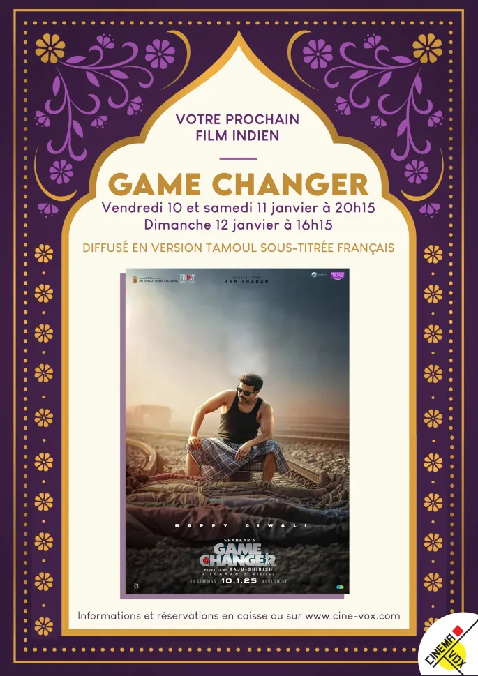 Film Indien : Game Changer