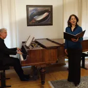 Récital par Hélène LeCorre soprano et Michel Gaechter piano, hommage à Schönberg