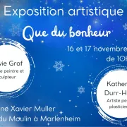 Exposition artistique Que du Bonheur