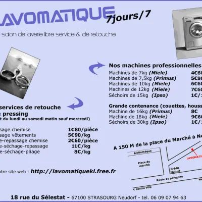 Lavomatique du Neudorf Strasbourg