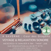 Voyage & relaxation sonores  à SAVERNE : bols tibétains & instruments du monde 