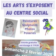 Les arts s'exposent au centre social