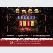 Soirée Burger Quiz spécial Noël