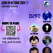 GURU Party le 24/10 (Souli, Joji, Akim Beats, Le U, Vin\'s, White N + GUEST)