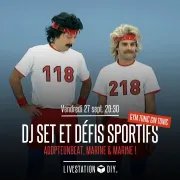 Gym\'to Gin\'to, défis sportifs et DJ Set 