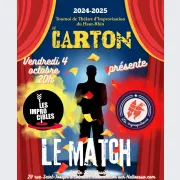 Match d\'improvisation théâtrale IMPROCIBLES vs IMPROPULSEURS