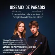 Oiseaux de Paradis - Release Party à Paris