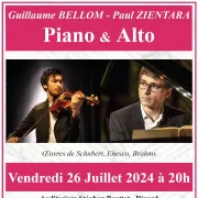Guillaume Bellom piano & Paul Zientara alto
