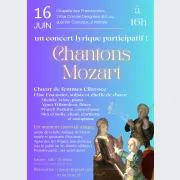 Chantons Mozart, concert participatif