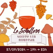 Soirée Vin Nouveau au Schallern