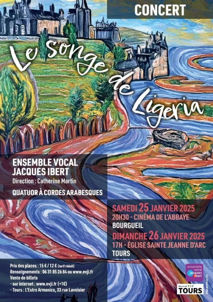 Concert Le songe de Ligeria de l'Ensemble vocal Jacques Ibert