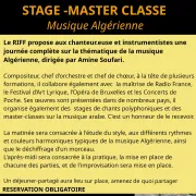 Stage/Master Class Musique Algérienne