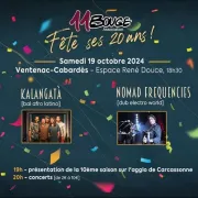 11bouge Fête Ses 20 Ans ! Kalangata [bal Afro Latino]+ Nomad Frequencies [dub Electro World]