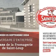 130 ans de la fromagerie de Saint-Loup-Lamairé