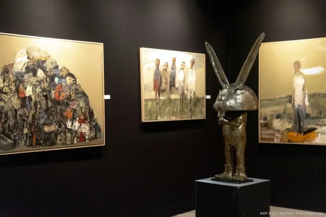 Plus de 3 500 oeuvres sont à voir au salon art3f Mulhouse