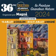 36ème édition du Festival international de peinture à Magné et Coulon