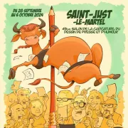 43ème Salon International de la Caricature, du Dessin de Presse et d\'Humour - Saint Just le Martel