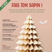 5ème édition Concours Fais ton sapin 100% en récup’