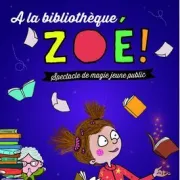 A la bibliothèque Zoé