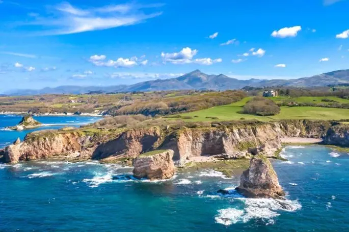 A la découverte du domaine d'Abbadia, Espace Naturel Sensible à Hendaye : Une terre sur l'océan.