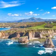 A la découverte du domaine d'Abbadia, Espace Naturel Sensible à Hendaye : Une terre sur l'océan.