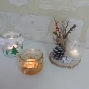 Activité créative: Décoration de Noël naturelle à Terres d'Oiseaux