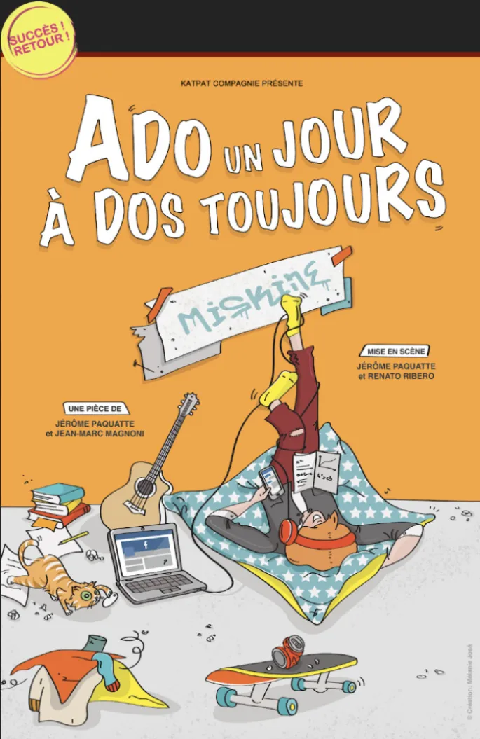 Ado un jour, à dos toujours !