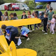 Aérothon : baptème de l'air pour les Doudous