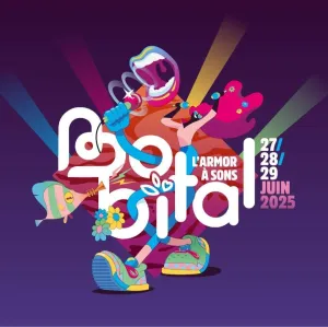 L'affiche 2025 du Festival Bobital