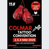 L'affiche de la Convention de Tattoo de Colmar 2025 DR