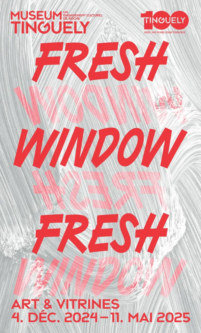 L'affiche de l'exposition Fresh Window / Art & vitrines