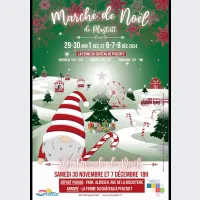 L'affiche 2024 du Marché de Noël de Pfastatt DR