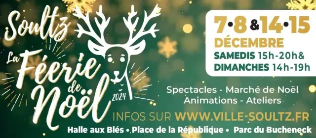 La Féérie de Noël s'installe à Soultz pendant 2 week-ends