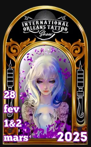 L'affiche du Orléans Tattoo Show 2025