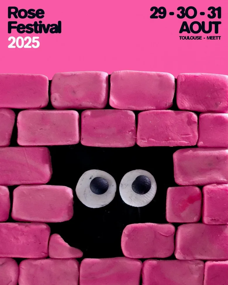 L'affiche du Rose Festival Occitanie 2025