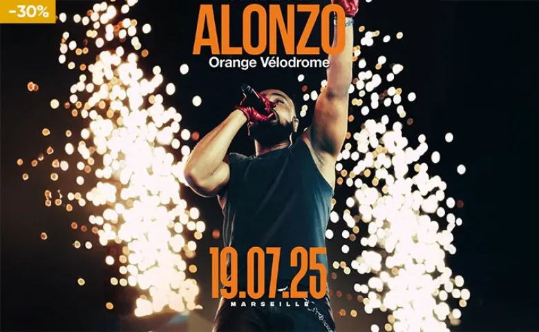 Le concert d'Alonzo au Vélodrome à -30%